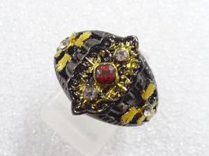 色石　指輪(21.5号)